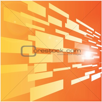 Abstract fly shapes vector background