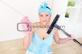 Unhappy housewife