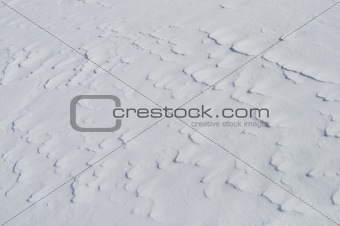 Snow surface background