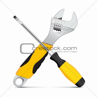 Vector wrench and screwdriver