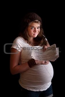 Pregnant Woman on Welfare