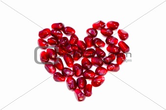 pomegranate heart