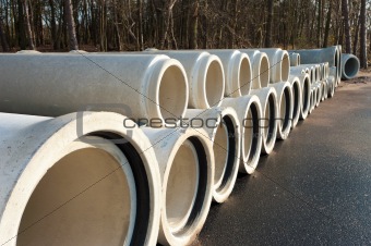 drainage pipes
