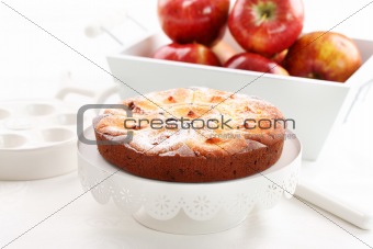 Apple cheesecake