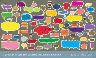 speech bubbles and dialog balloons