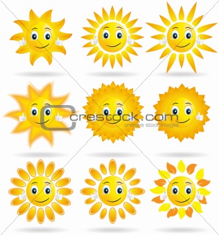 collection of suns