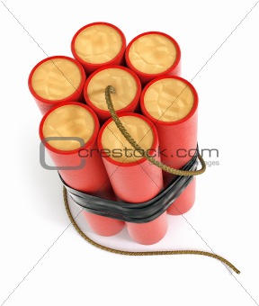 explosive dynamite sticks