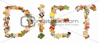 Healthy Diet Collage