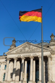 german reichstag on a sunny day 