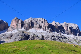 Pordoi pass, Trentino, Italy