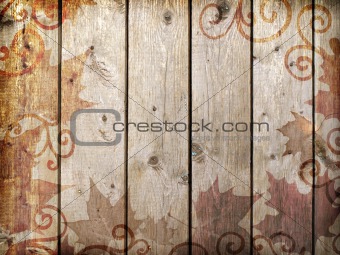 Wood vintage background