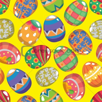 seamless Easter Egg pattern