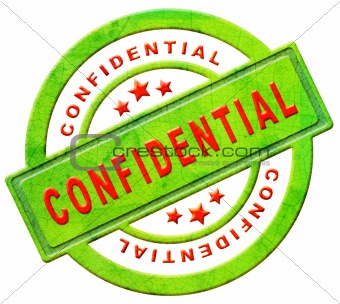 confidential stamp