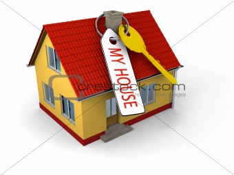 House for sale with key