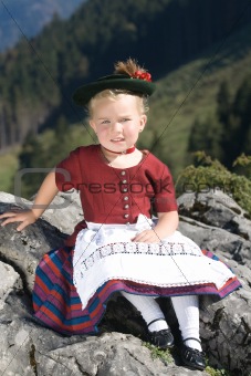 Bavarian toddler