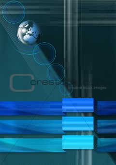 Geometric abstract background
