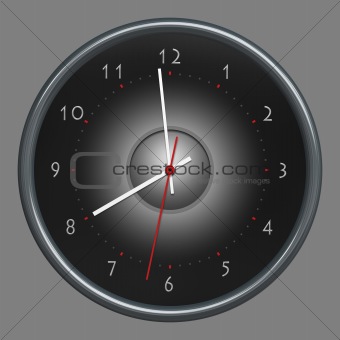 clock isolated