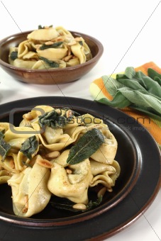 tortellini with sage butter