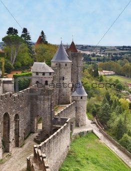 Carcassonne-the fortified town