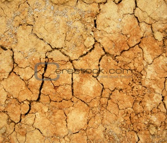 Soil texture as background 