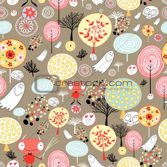 pattern of the fairy forest