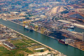 Cargo Harbor / Aerial View