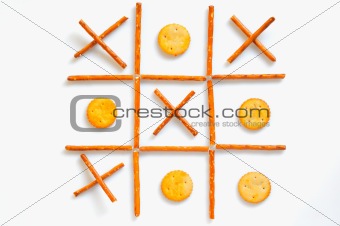 salted sticks and biscuits