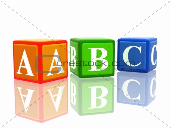 abc color cubes