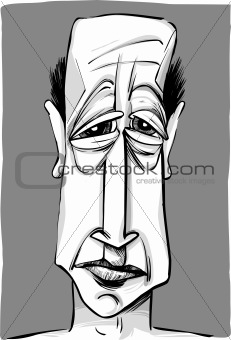 old man caricature