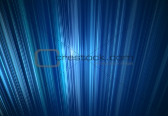 Abstract Blue Light Ray Background