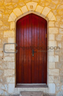 Wooden Israel Door