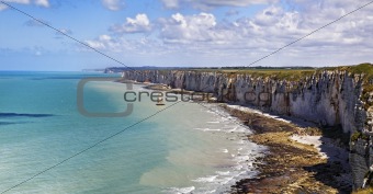 Upper Normandy coast