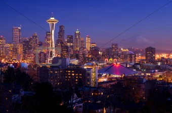 Seattle Postcard View
