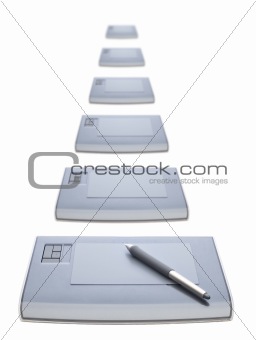 Many graphic tablets