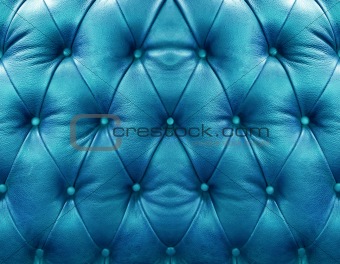 Blue upholstery leather 