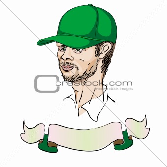 man with a cap
