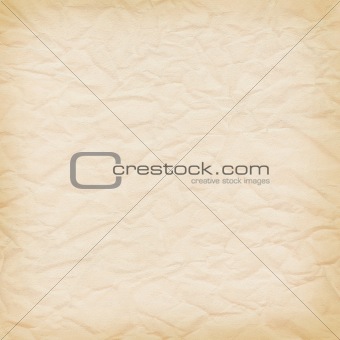Delicate yellow background crumpled paper
