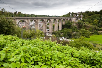 the old bridge at Dinan