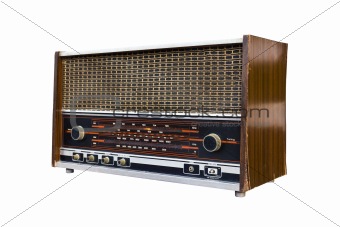 Old radio isolated1