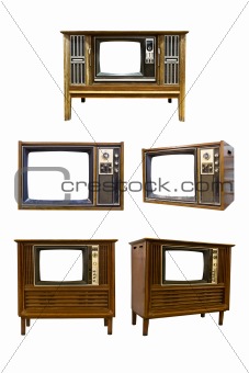 Retro Vintage television 8