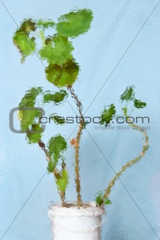 abstract background with textured geranium