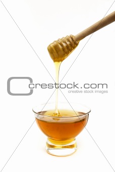 Honey in a bowl 