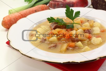 fresh Turnip stew
