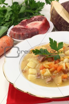 cooked Turnip stew