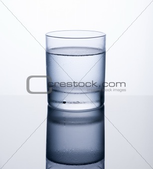Glass of cold water