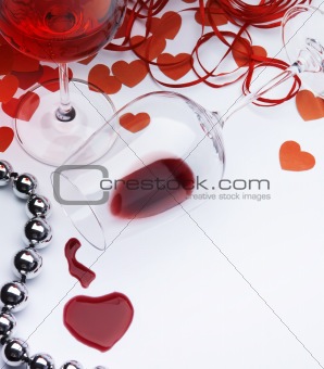 Art sexual greeting card Happy Valentine