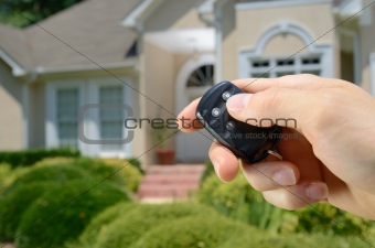 Remote Controlled House Alarm