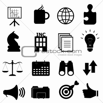 Business objects icon set