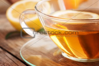 Lemon fruit tea