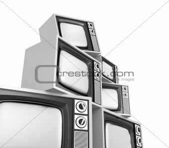 Heap of retro tv 